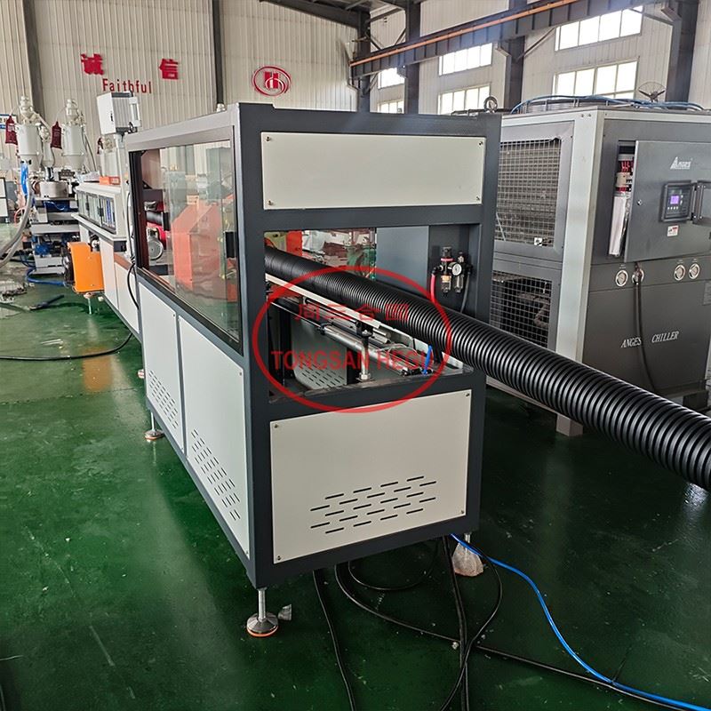 DWC Pipe Machine 90mm Plastic Pipe Extrusion Machine high quality