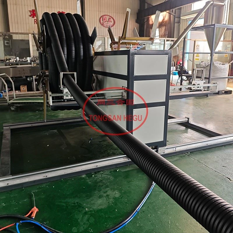 DWC Pipe Machine 90mm Plastic Pipe Extrusion Machine price