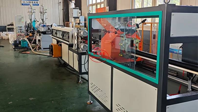 HDPE DWC Pipe Making Machine