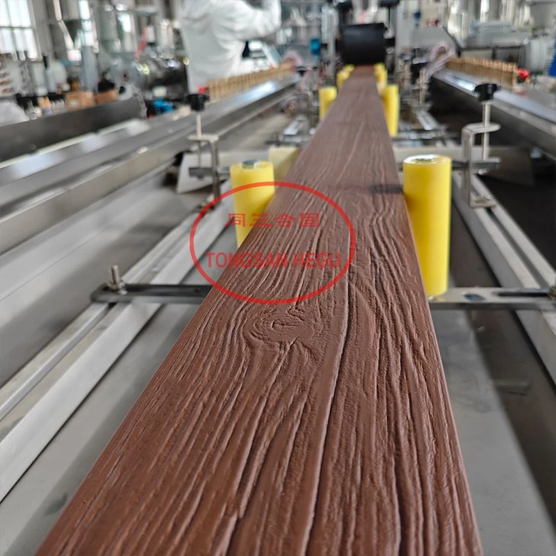 Recycled Plastic HDPE Wood Plastic Composite (WPC) Machinery PE WPC Profile Extrusion Line
