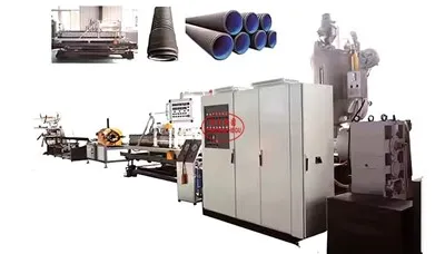 600mm Double Wall Corrugated Pipe Machine