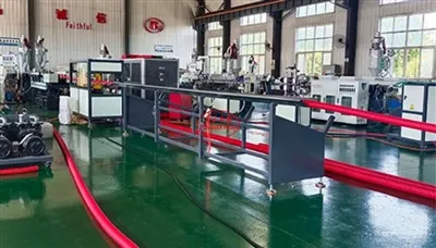 HDPE DWC Pipe Machine