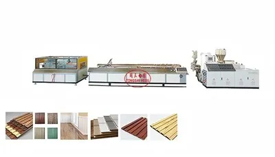 PE WPC Wall Panel Making Machine