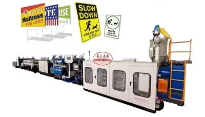Plastic Hollow Sheet Machine