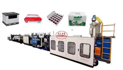 PP Hollow Corrugated Sheet Machine