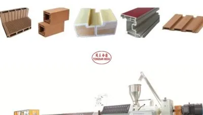 PVC WPC Door Frame Making Machine